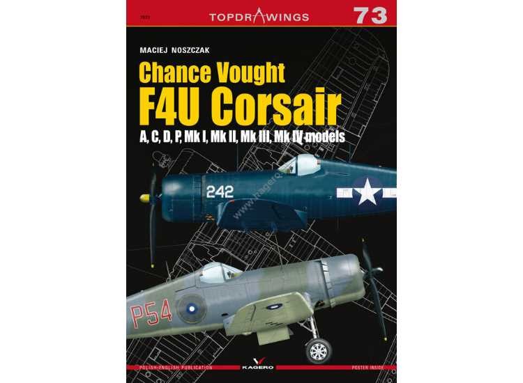 Kagero 7073 - Top Drawings 73 - Chance Vought F4U Corsair