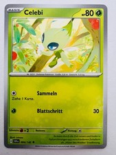 Pokemon Karte Celebi 004/142 Stellarkrone Deutsch SCR