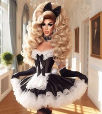 Vintage Victorian Ball Gown Customized Lace Corset Maid Evening Dress Special