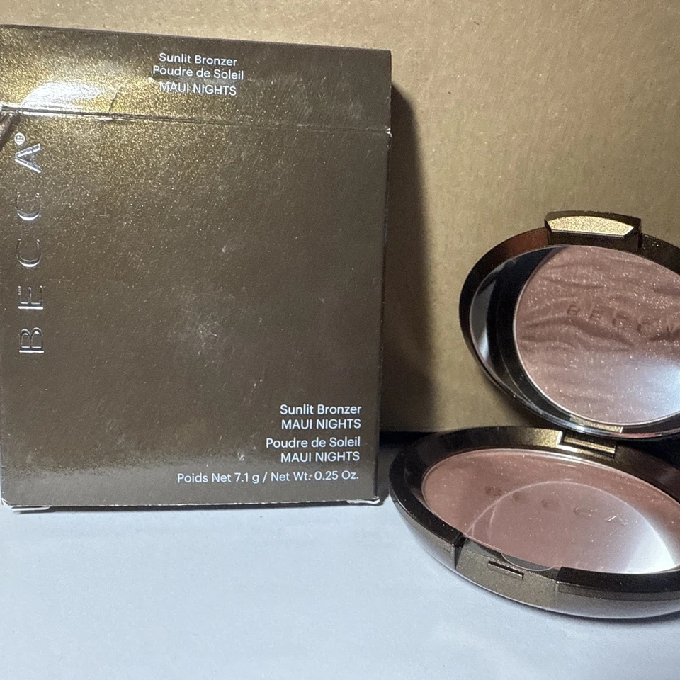 Becca MAUI ночей Sunlit бронзер, 0,25 унций / 7,1 г в коробке - Изображение 2 из 4