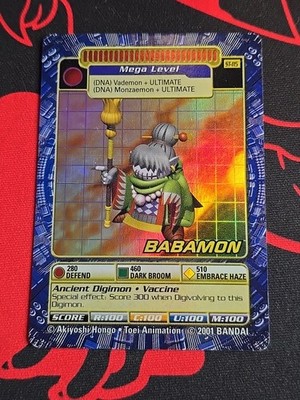 Digimon Babamon ST-115 Digi-Battle Street Starter Holo Foil 