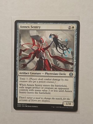 Annex Sentry - Phyrexia All Will Be One - LP - Uncommon - Artifact Creature 