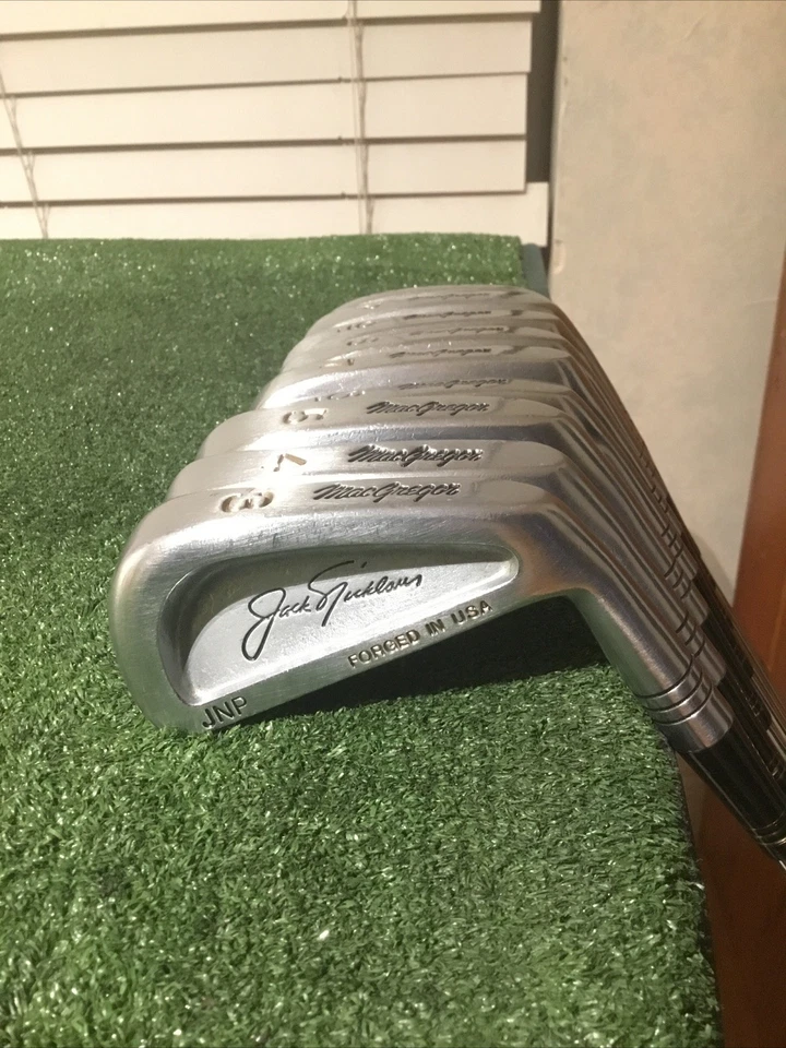 MacGregor Jack Nicklaus JNP Forged Irons Set (3-PW-SW)Regular Steel (-1/2”) VGC - Image 2 of 4