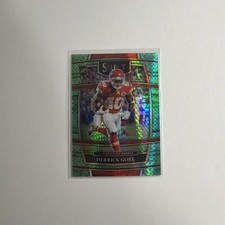 2021 Panini Select Concourse Dragon Scale Prizm 36/89 Derrick Gore #84 jc3