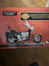 TeleMania Harley Davidson Desk Top Telephone In The Original Box - Complete New