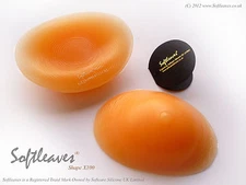 Softleaves Shape X100 Silicone Breast Enhancers Bra Inserts Chicken Fillets 