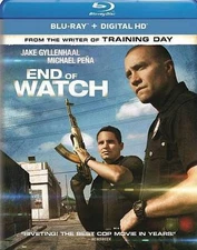 End of Watch (Blu-ray Disc, 2014, Includes Digital Copy UltraViolet)
