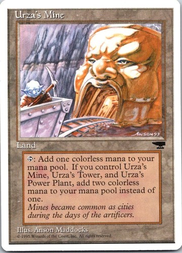 Magic the Gathering Urza's Mine Mouth Chronicles MTG Kostenloser Versand!