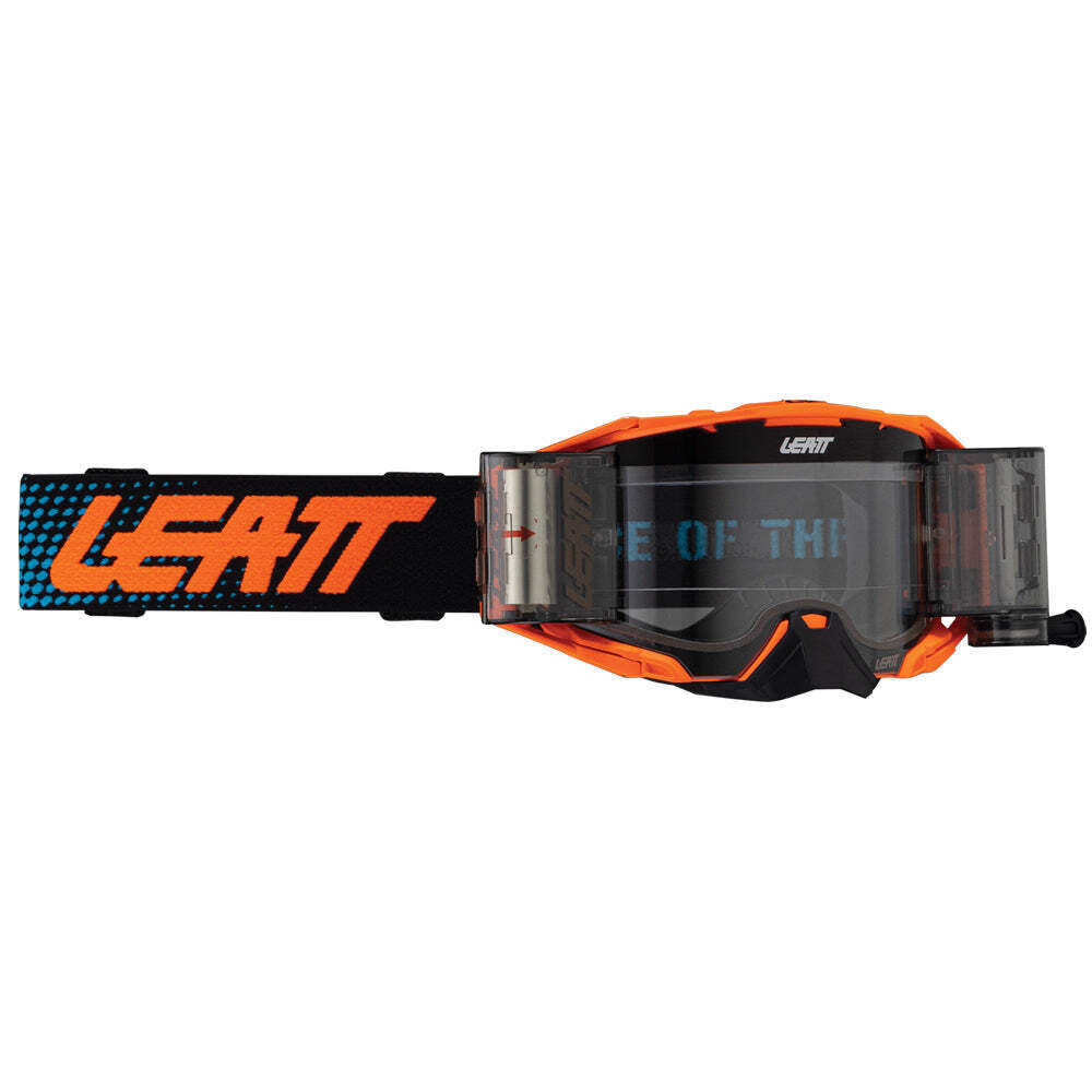 Leatt Velocity 6.5 Roll-Off Goggle Orange 25 - Clear lens