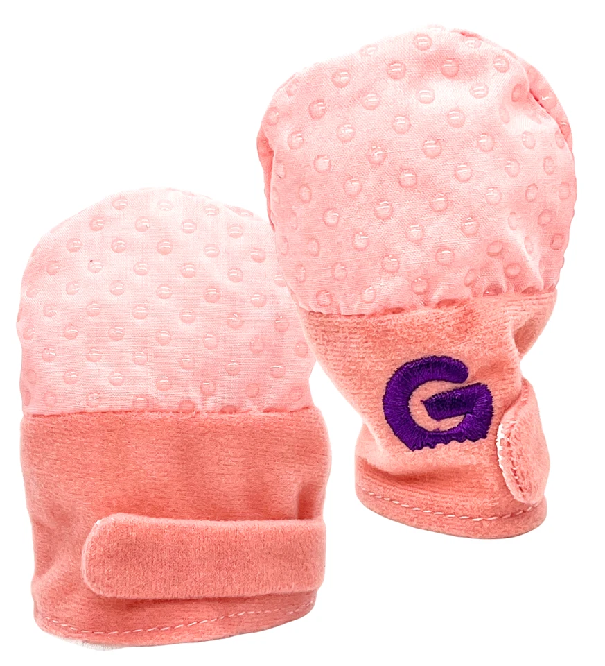 Gummee Teething Mitten Ring Toy Ideal Baby shower gift bundle Anti-scratch mitts - Image 3 of 4