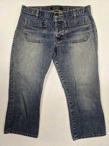 Abercrombie \u0026 Fitch Cotton Denim Button 