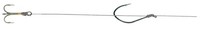 Uni-Cat Waller Wels Waller-Vorfach Rig Einzelhaken & Drilling 4/0 Ohne U-Pose