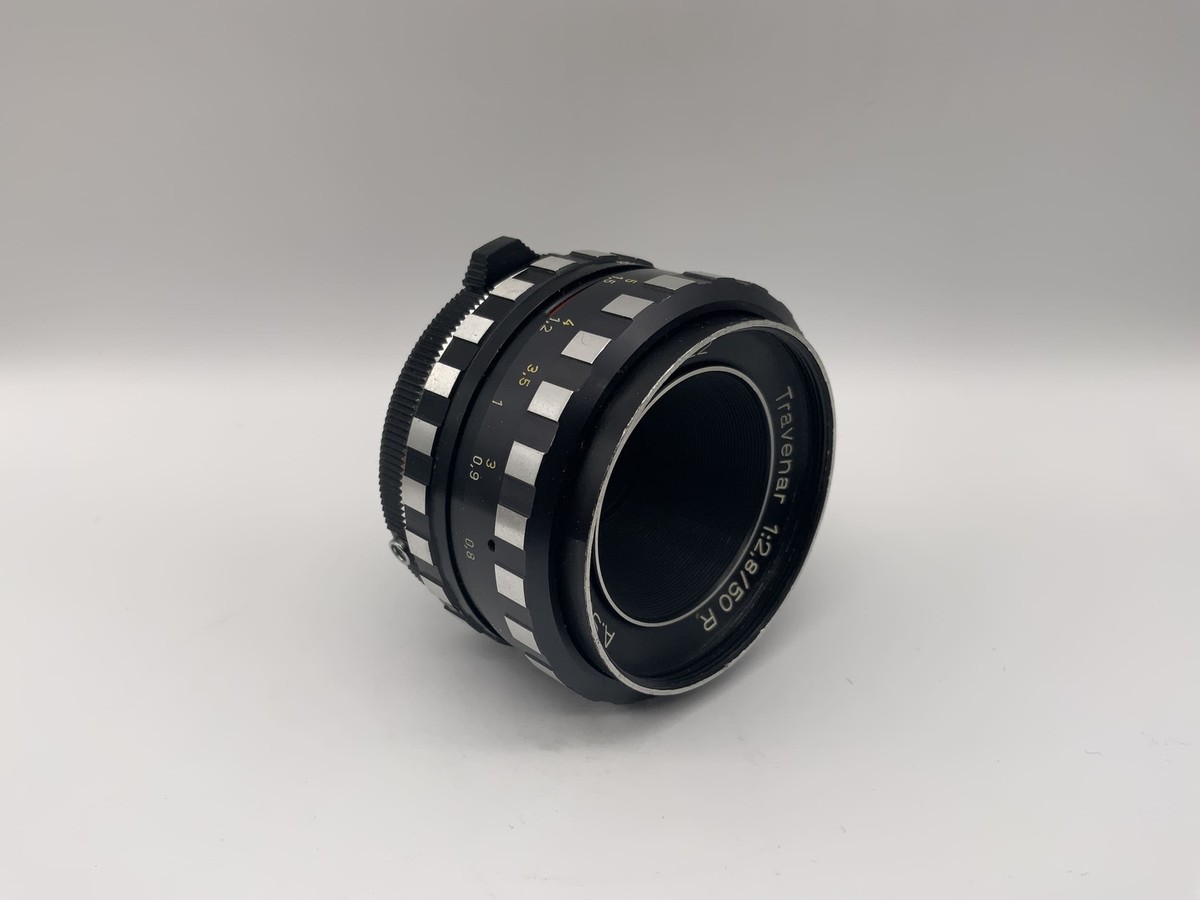 A. Schacht Ulm 50Mm 1:2.8 Travenar R Zebra Camera Lens (M42 A. Schacht Ulm 50Mm 1:2.8 Travenar R Zebra Camera Lens (M42