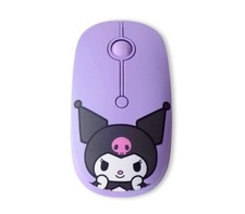 Kuromi low noise wireless mouse cute mouse desk interior