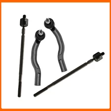 Front Tie Rod End Linkage Set Inner Outer Steering Kit For Toyota Lexus