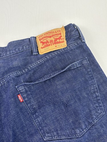 Levi's 501 White Oak Cone Denim Button Fly Jeans Mens… - Gem