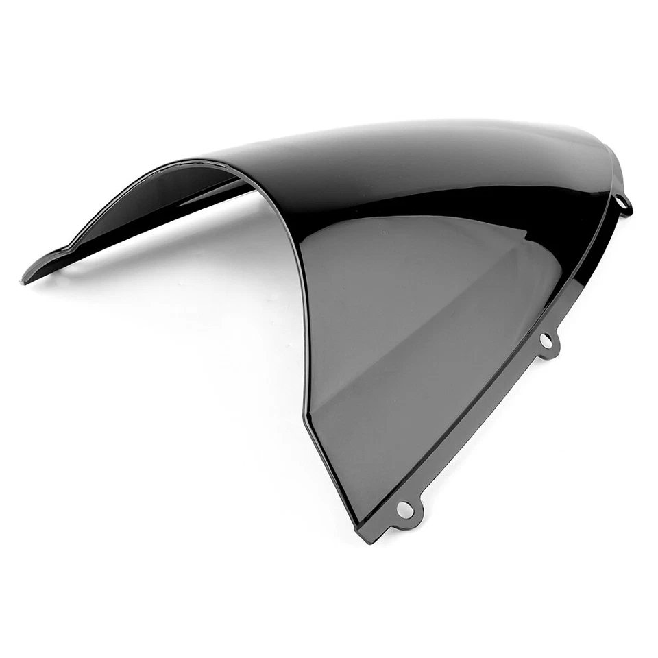1x Black Windscreen Windshield for Kawasaki Ninja ZX6R 2005-2008 ZX636 2005-2006 - Imagem 4 de 4
