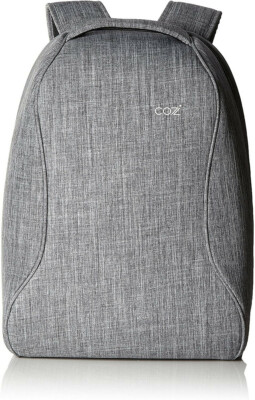 COZI Anti-Theft City backpack - grau Rucksack Laptop-Tasche Diebstahlsicherung