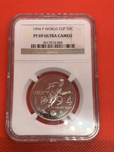 1994-P 50c World Cup Commemorative Half Dollar NGC PF69UCAM