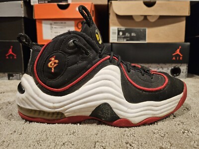 Nike Air Penny 2 2016 Miami Heat HOT HAND Boys Size 4.5y