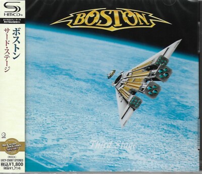 BOSTON THIRD STAGE JAPAN RMST SHM AUDIOPHILE CD - BRAND NEW - BRAD DELP - SCHOLZ