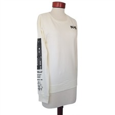 NASA Sweatshirt Juniors' - Ivory Size M Aldrin Family Foundation