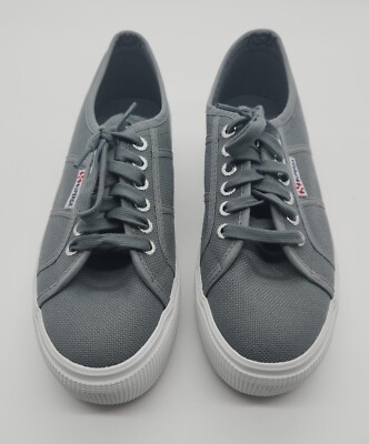 Women's Superga Canvas Platform Shoes (Size 9)