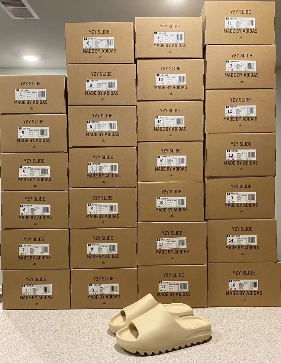 Adidas Yeezy Slide Bone FZ5897 2022 Restock All Sizes eBay