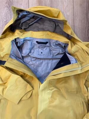 Rivalley GORE-TEX フィッシングジャケット 極美品 イエロー M VIEV Gore Tex Gemma Short Jacket Odissi Yellow XS S M Waterproof