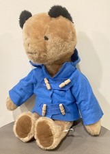 Vintage EDEN Paddington Bear 18  Nursery Teddy Stuffed Toy RARE Sewn in Colombia