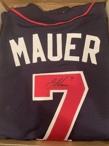 joe mauer signed jersey
