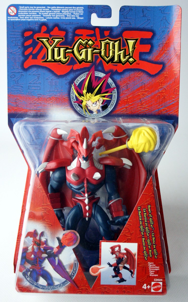 RARE YU GI OH 2003 BEAST OF GILFER FIGURE MATTEL NEW SEALED ! | eBay