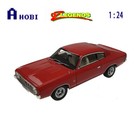 OzLegends 1:24 Scale VJ XL Valiant Charger Vintage Red Model Toy Limited Edition