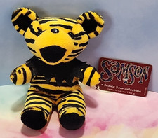 Vtg. 1997 Grateful Dead Samson 7 Bean Bear Plush by Liquid Blue Samson