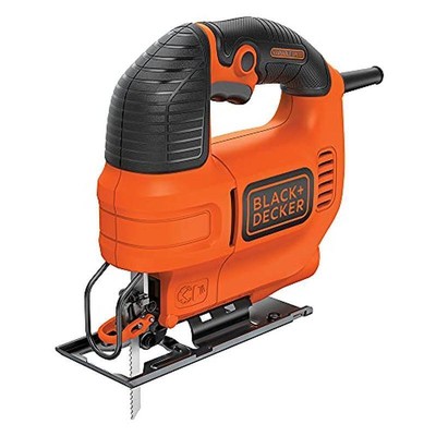 Corded Electric Jig Saw 4.5Amp Variable Speed Bevel Cuts Dust Blower Quick Clamp