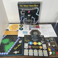 The Great Space Race Board Game 2006 Kenzer And Company Complete With Flaws Read