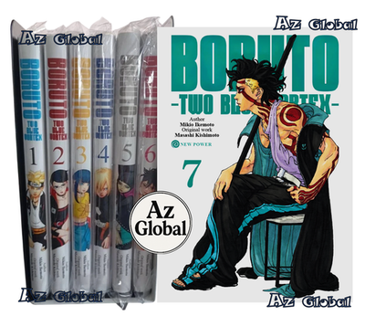 Boruto: Two Blue Vortex Manga Volume 1-7 English Version by Mikio