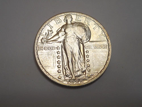 1925 Standing Liberty Quarter AU