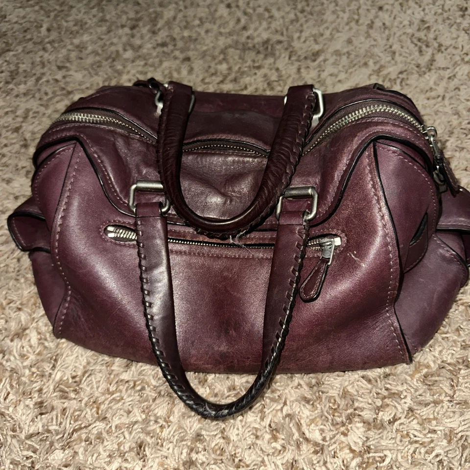 Coach Ace Satchel Burgundy Crossbody Shoulder Bag NWT |Slightly Used |Ships Fast - Image 3 of 4