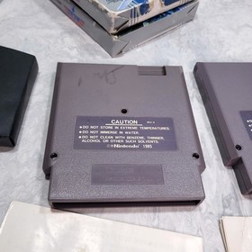 Top Gun 1 + 2 The Second Mission Set NES Carrito Funda Manual Completo en Caja CIB