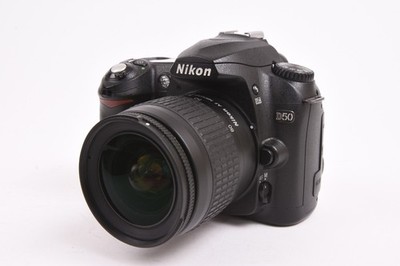 Nikon D50 6.1MP Digital SLR Camera w/28-80mm Lens Shutter Count 7,000 #T-57707