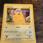 Pokémon TCG Pikachu 58/102 Base Set Shadowless Common 40 HP English 1999