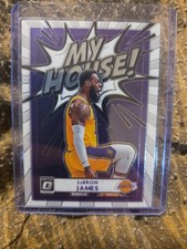 2020-21 Panini Donruss Optic My House LeBron James #4 Los Angeles Lakers Mint