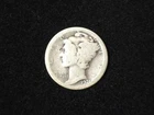 1921-D Mercury Silver Dime About Good 40225