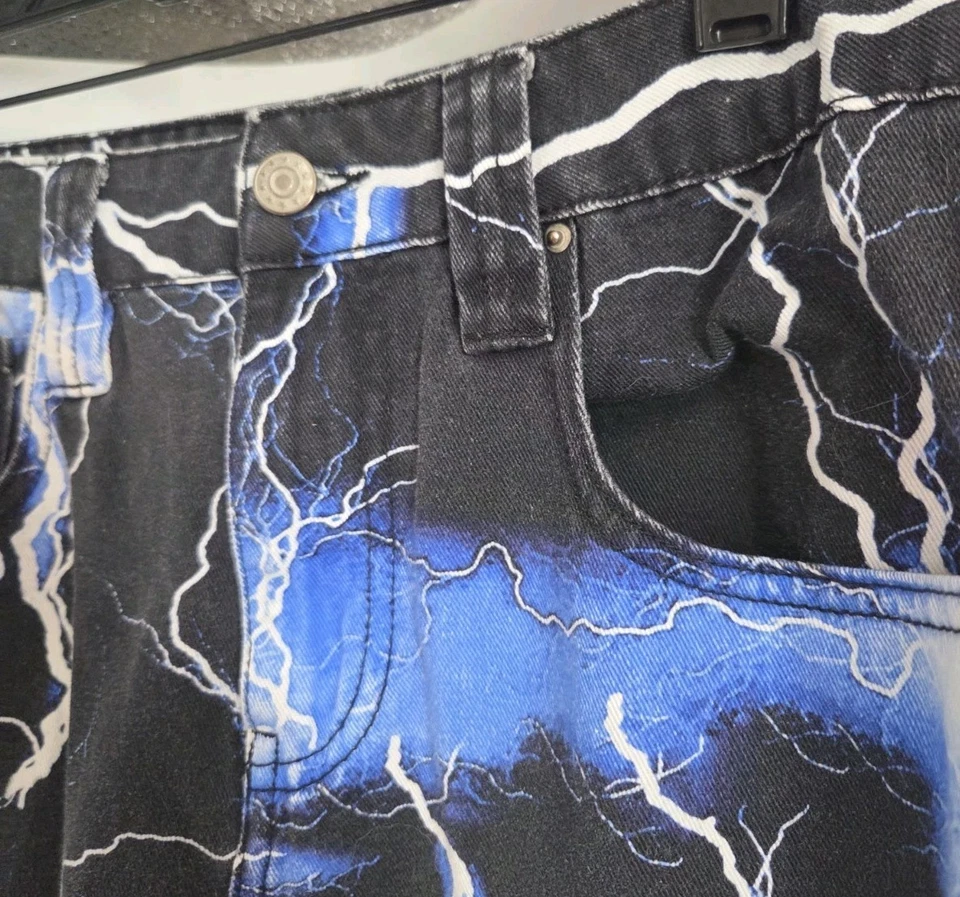 Jeans JADED LONDON Lightning Boyfriend 32 algodón denim  Foto 3 de 4