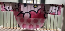 Hello Kitty Pink 3-Piece Sheet Set - Queen Size Fitted Sheet 2 Pillowcases