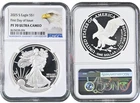 2025 S Silver American Eagle S$1 NGC PF70 Ultra Cameo First Day Issue #968