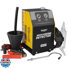 Solary Automotive Smoke Machine Leak Detector - 12V DC EVAP Vacuum Diagnostic