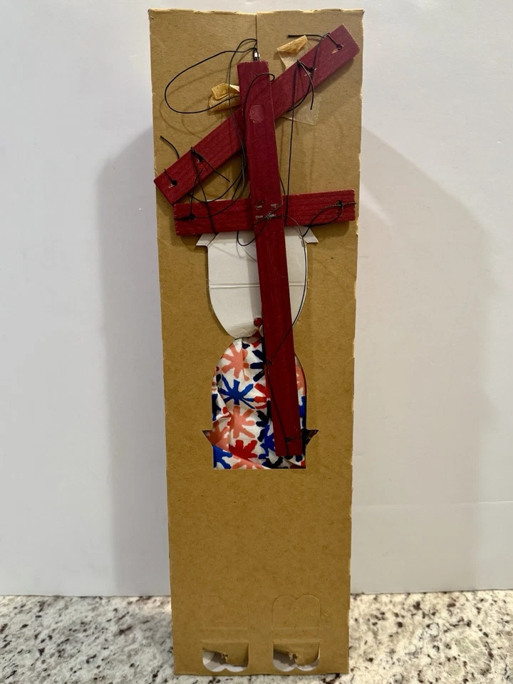 1970s Hazelle SUZYBELL 301 Clown Talking Marionette Puppet W/ Airplane Controls - Image 3 of 4