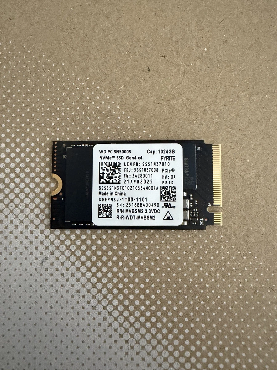Western Digital M.2 Interface 1 TB Solid State Drives for sale | eBay